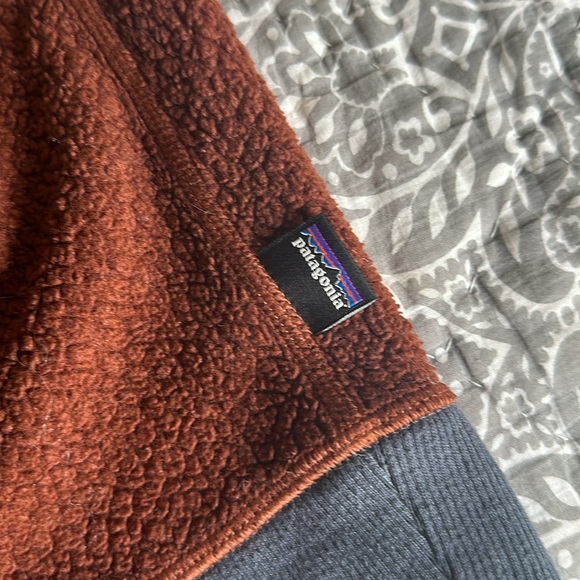 Men’s Patagonia Shearling Fleece Crew, large - Picture 3 of 4